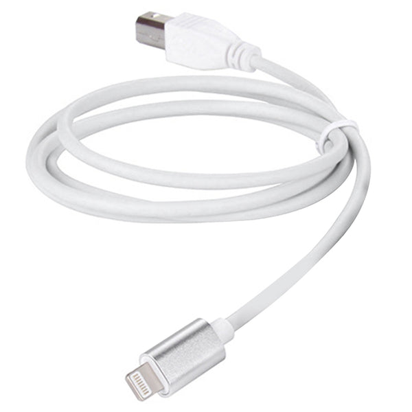 Câble Imprimante pour iPad et iPhone, Lightning vers USB type B en