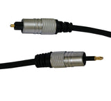 3.5mm Digital Optical Audio Cable Fiber Mini Toslink to Toslink Optical Nylon Fabric Cable