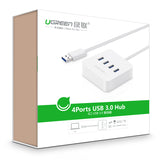 Ugreen 30221 1.5M  USB 3.0 4 Ports Hub